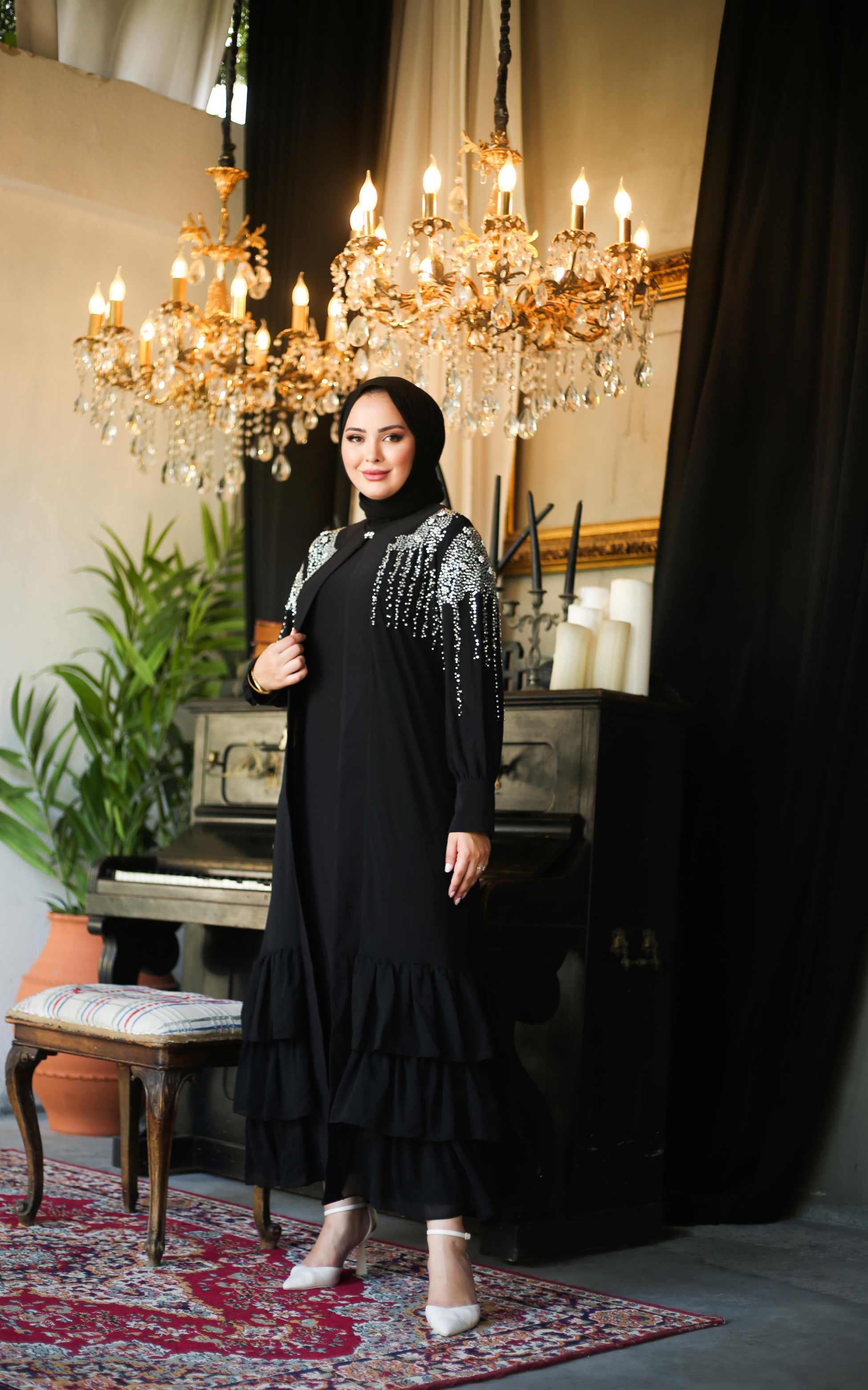 Meysa Elbise Siyah