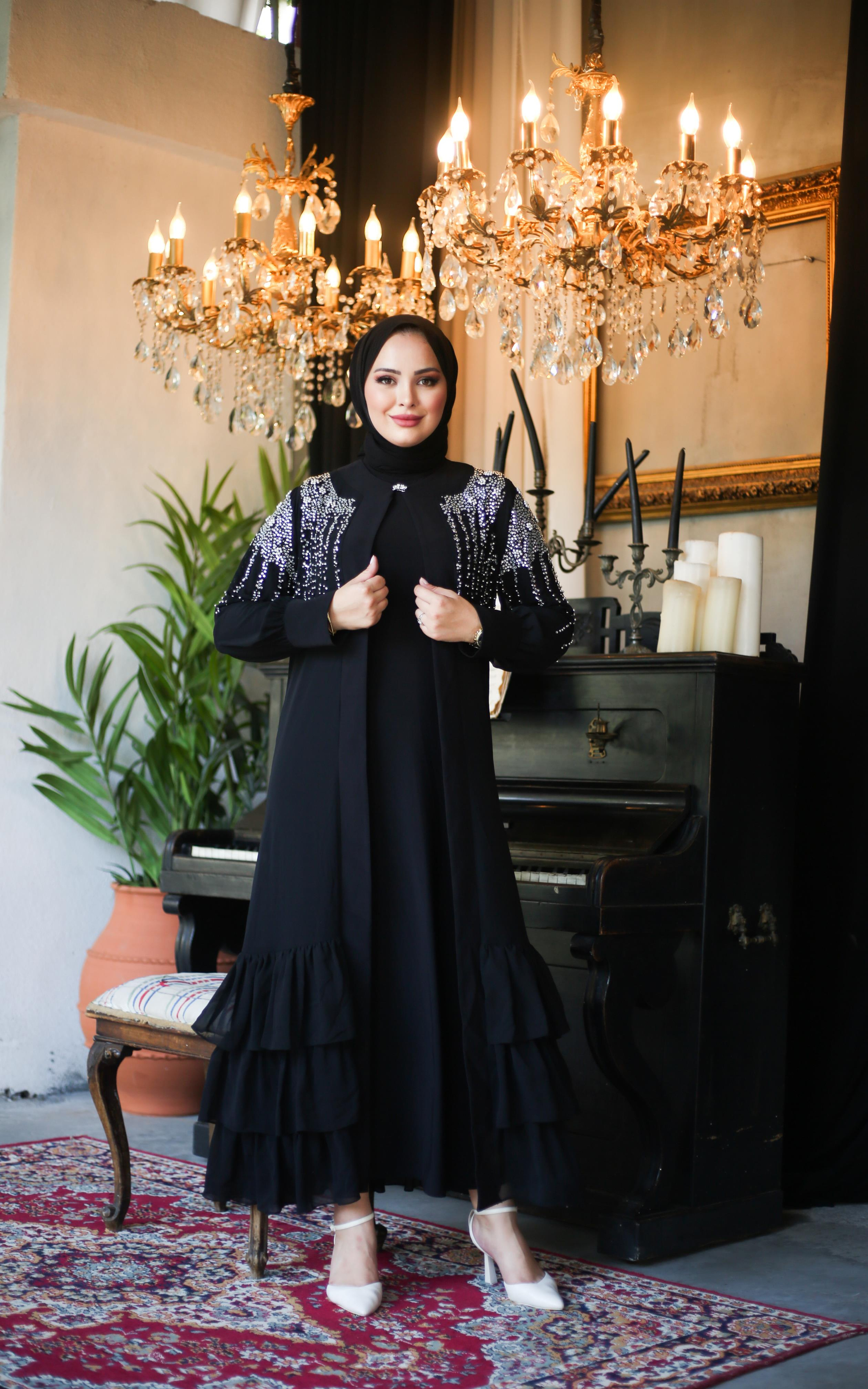 Meysa Elbise Siyah