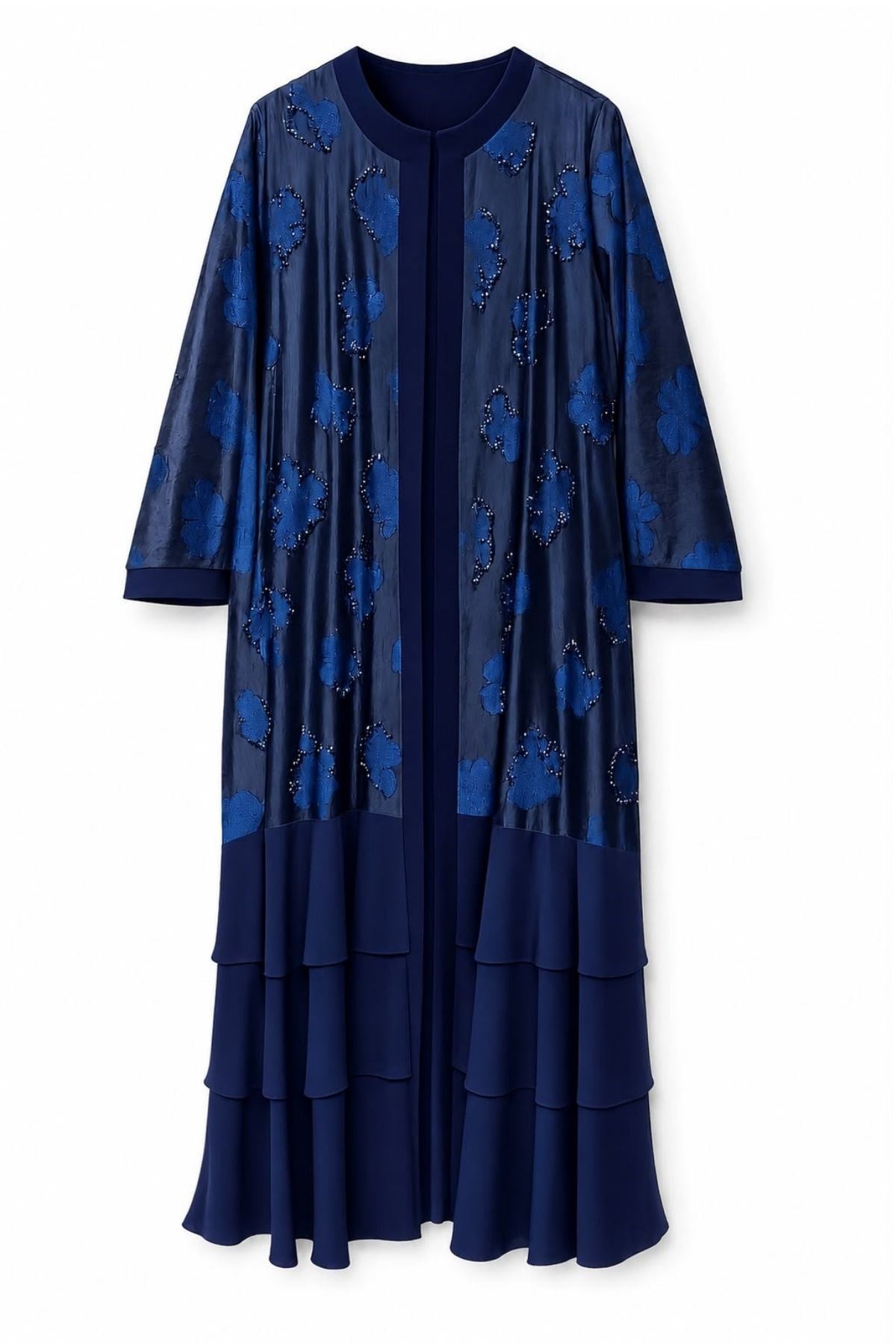 Özel Taş İşlemeli Abaya