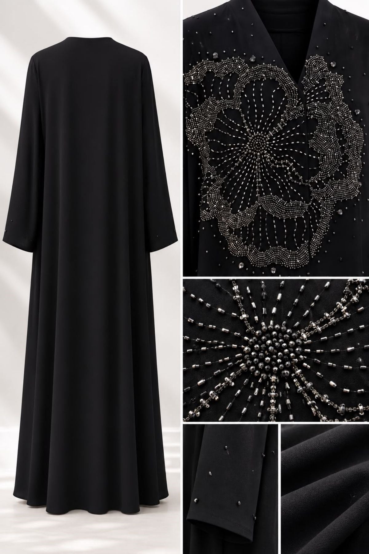 Siyah Asalet Abaya