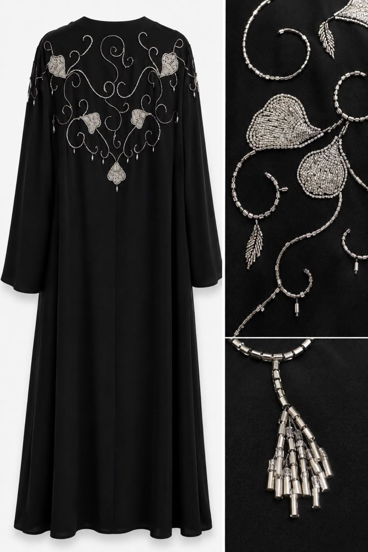 Siyah Lalezar Abaya