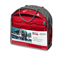 Britax Römer Affinity 2 Bebek Arabası Gri Kumaş Beyaz Kasa + Kırmızı Renk Paketi HEDİYE