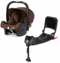 Britax-Römer Baby Safe Plus SHR II Bundle 0-13 kg Ana Kucağı + Baza / Wood Brown