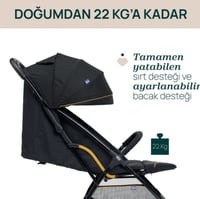 Chicco Glee Bebek Arabası - Uneven Siyah
