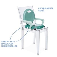 Chicco Pocket Snack Yükseltici Mama Sandalyesi - Sage
