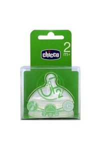 Chicco Step Up +2 Ay Biberon Emziği Orta Akış