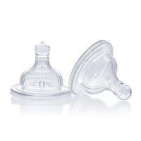 Chicco Wellbeing Biberon Emziği 6 ay+ Mama Akış 2'li Silikon