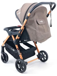 Comfymax 2-Way Çift Yönlü Bebek Arabası  – Wood Brown