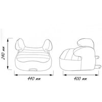 Comfymax Dream 15-36kg Yükseltici / Oto koltuğu - Carmin
