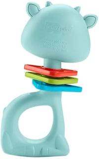 Fisher Price Eğlenceli Dostlar Çıngıraklı Dişlik - Tırtıklı Ceylan HJW11-HKD68