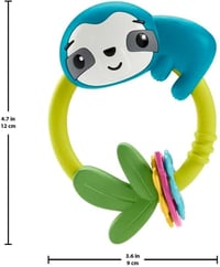 Fisher Price Eğlenceli Dostlar Çıngıraklı Dişlik - Makaralı Tembel Hayvan HJW11-HKD70