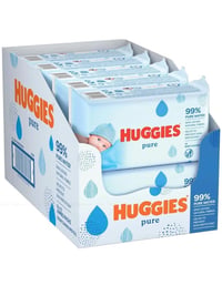 Huggies Pure Yenidoğan Hassas Islak Havlu 72 Yaprak 10'lu Maxi Paket (720 Yaprak)