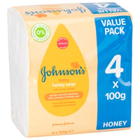 Johnson's Baby Bal Özlü Bebek Sabunu 4x100 gr