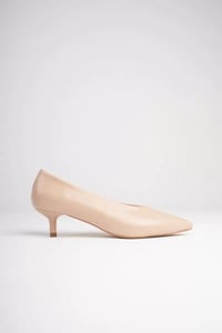 Kadın Bej 4 cm İnce Topuklu Stiletto TR05MS02B