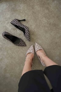 Kadın Bej Desenli Stiletto TR08MS12B