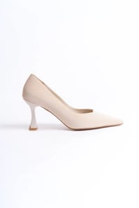 Kadın Bej Saten Stiletto TR08MS27E