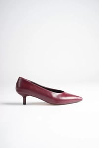 Kadın Bordo 4 cm İnce Topuklu Stiletto TR05MS02E