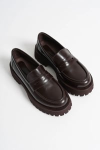 Kadın Günlük Acı Kahve Loafer Ayakkabı TR10MS02B