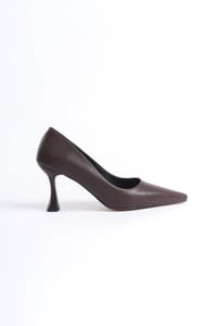 Kadın Mat Acı Kahve Stiletto TR08MS27L
