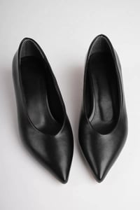 Kadın Siyah 4 cm İnce Topuklu Stiletto TR05MS02A