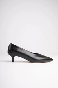 Kadın Siyah 4 cm İnce Topuklu Stiletto TR05MS02A