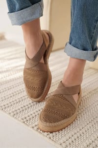 Kadın Vizon Espadril Ayakkabı TR19MY01D