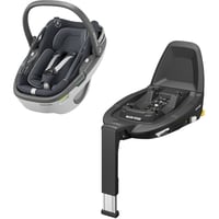 Maxi-Cosi Coral & FamilyFix3 Baza / Essantial Graphite