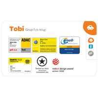 Maxi-Cosi Tobi Oto Koltuğu /Frequency Black