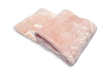 MiniGold Yenidoğan Peluş Battaniye - Kuş Pembe