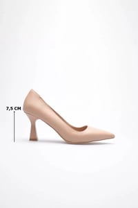 Nude Topuklu Kadın Stiletto TR20MS02D