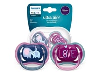 Philips Avent Ultra Air Emzik +18 Ay 2li Kız SCF349/22