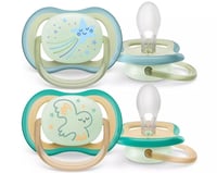 Philips Avent Ultra Air Night Karanlıkta Parlar Gece Emziği 0-6 ay Erkek SCF376/18