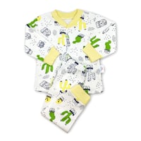 Sema Baby Sleeper Cactus Bebek Pijama Takımı 3-6 Ay - Sarı