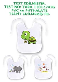 Sevi Bebe Cepli Bağcıklı Mama Önlüğü