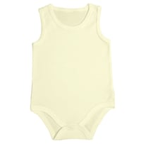 Sevi Bebe Kolsuz Atlet Badi (Body) Krem 9 Ay