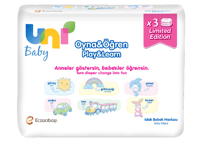 Uni Baby Oyna Öğren Bebek Islak Mendili 156 Yaprak