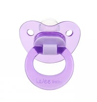 Wee Baby Akide Silikon Damaklı Emzik No:1 (Askılı)