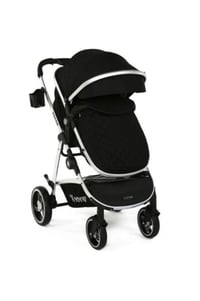 Yoyko City Seyahat Sistem Bebek Arabası 3 in 1 Siyah Silver