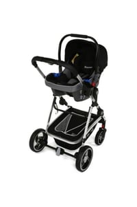 Yoyko City Seyahat Sistem Bebek Arabası 3 in 1 Siyah Silver