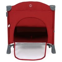 Yoyko Exclusive Comfort 8 in 1 Anne Yanı Park Yatak Oyun Parkı 70x110 - Bordo