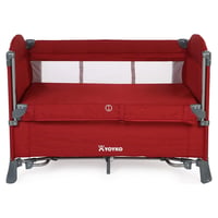 Yoyko Exclusive Comfort 8 in 1 Anne Yanı Park Yatak Oyun Parkı 70x110 - Bordo