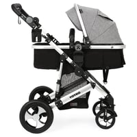 Yoyko Ultimate Travel Sistem Bebek Arabası 3 in 1 Gri Silver