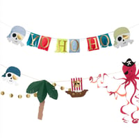 Meri Meri - Pirate Icon Garland - Korsan Asılan Süs Asılan Süsler
