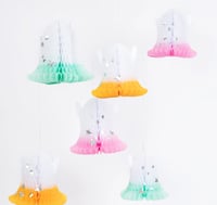 Meri MeriMeri Meri - Ombré Ghost Hanging Decorations - Neon Detaylı Hayalet Asılan Süsler (6'lı)279420
