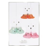 Meri MeriMeri Meri - Ombré Ghost Hanging Decorations - Neon Detaylı Hayalet Asılan Süsler (6'lı)279420