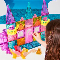Magna-Tiles Castle DLX + microMAGS - Prenses Şatosu 48 Parça Mıknatıslı Oyunlar