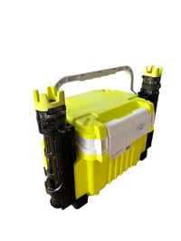 Albastar Elite Tackle Box 31,5x23x24 cm 2 Kamış Tutuculu Balıkçı Kutusu