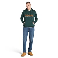 Timberland Established 1973 Logo Erkek Sweatshirt Koyu Yeşil