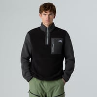 The North Face Yumiori Erkek Yarım Fermuarlı Polar ASPHLTGRY