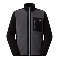 The North Face Yumiori Erkek Tam Boy Fermuarlı Polar ANTHRACITE GREY 